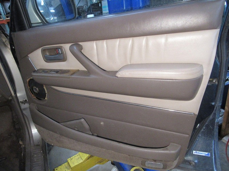 91-97 Land Cruiser Right RH Passenger Side Front Door Trim Panel Gray