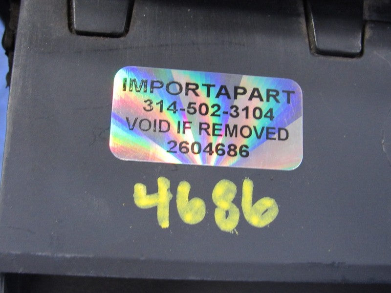 98-04 Toyota Tacoma Center Dash Climate Control Radio Bezel Trim Black