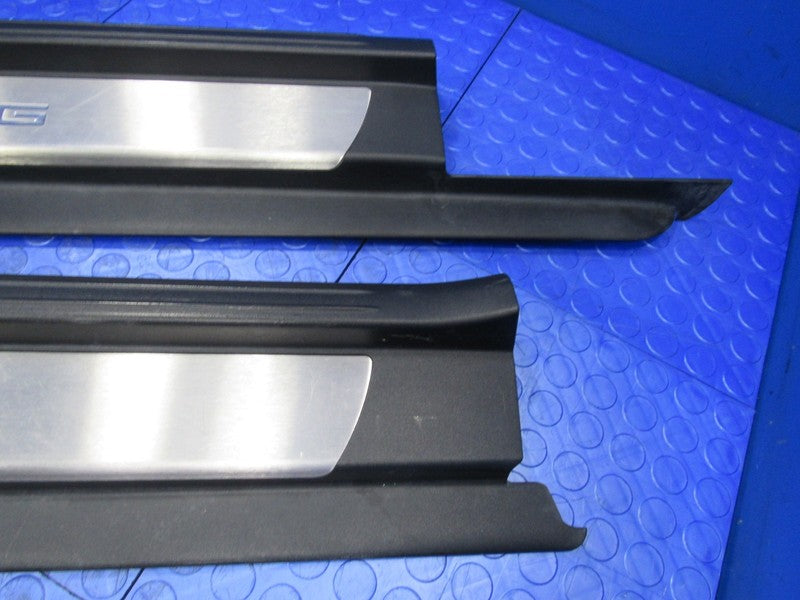 05-11 Mercedes SLK55 AMG Door Sill Trim Cover Scuff Plate Pair Left Ri