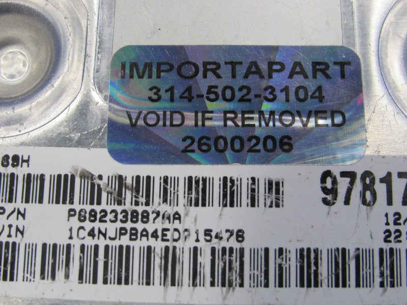 PLUG & PLAY 14 Jeep Compass Patriot 2.0L Engine Computer ECU 68233887 