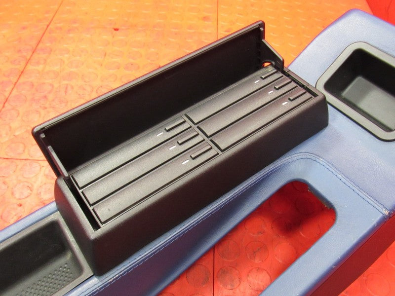 98-02 BMW Z3 M Center Floor Console Gauges Complete Leather Estoril Bl