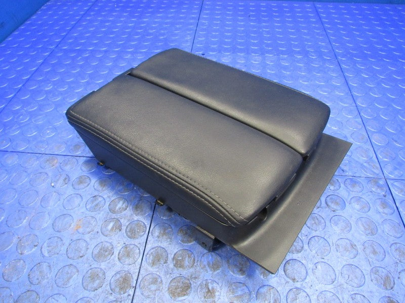10-15 Mazda CX-9 Center Storage Console Lid Trim Armrest Leather Black