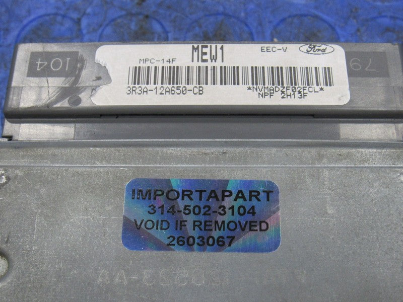 03 Ford Mustang GT 4.6L V8 AT ECU ECM PCM Engine Computer 3R3A-12A650-