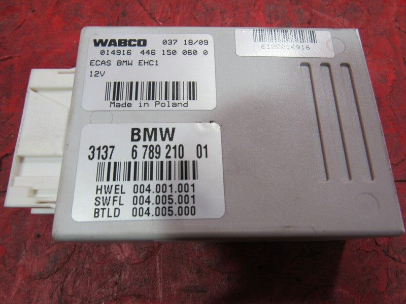 09 BMW 5 7 Series F10 F01 Air Suspension Pump Control Module OEM 6 789