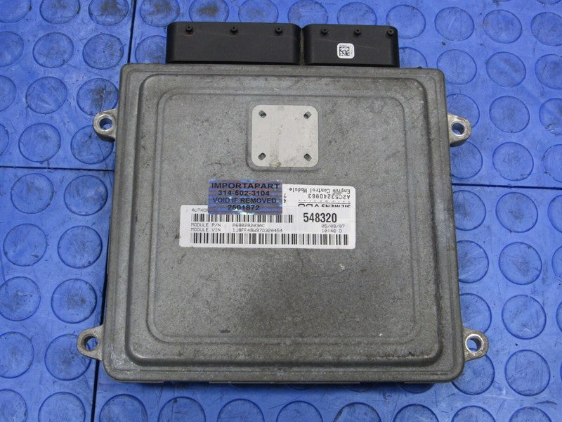 PROGRAMMED PLUG & PLAY 07 Compass Patriot 2.4 CVT 4X4 ECM 68028203AC 2