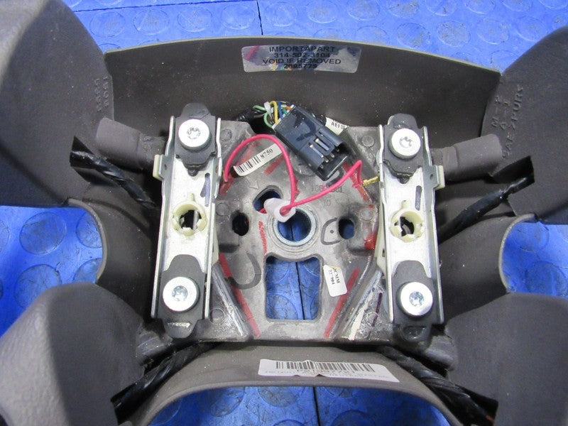 03-06 Escalade Yukon Denali Leather Wrapped Wood Grain Steering Wheel 