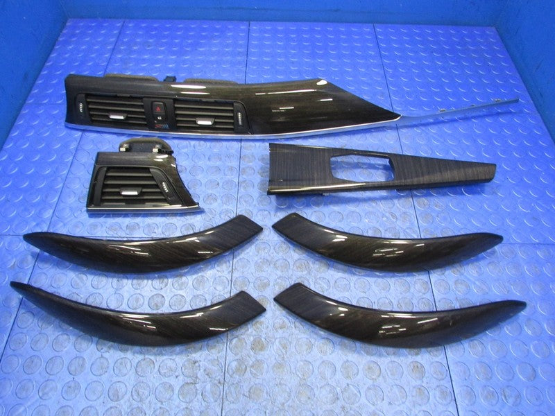 12-19 BMW 3 4 Series F30 F32 F31  Dash Door Trim Vent Set Anthracite W