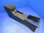 08-17 Mitsubishi Lancer Center Floor Console Suede Armrest Storage Bla