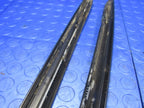 09-14 Acura TSX Windshield A Pillar Molding Trim Set Volcano Gray Meta