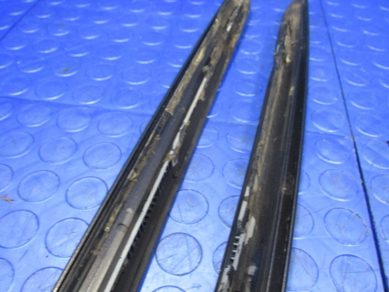 09-14 Acura TSX Windshield A Pillar Molding Trim Set Volcano Gray Meta