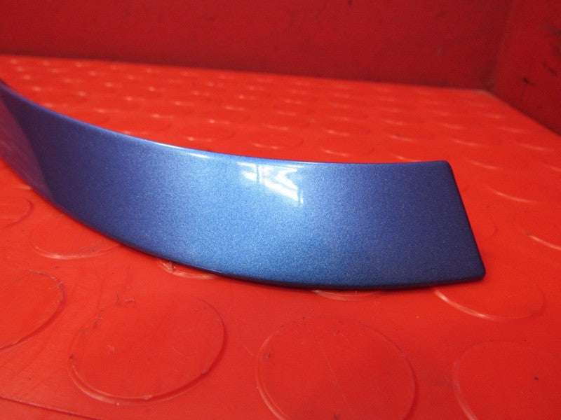 99-02 BMW Z3 Coupe Left Driver Rear Quarter Panel Seam Cover Trim Blue