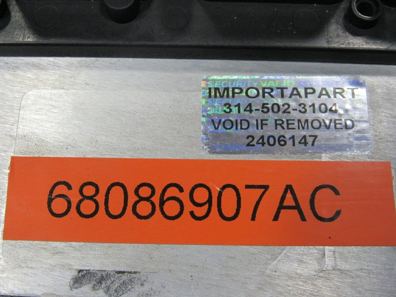 PROGRAMMED PLUG & PLAY 10 Jeep Wrangler JK 3.8L AT ECM 68086907AC 907 