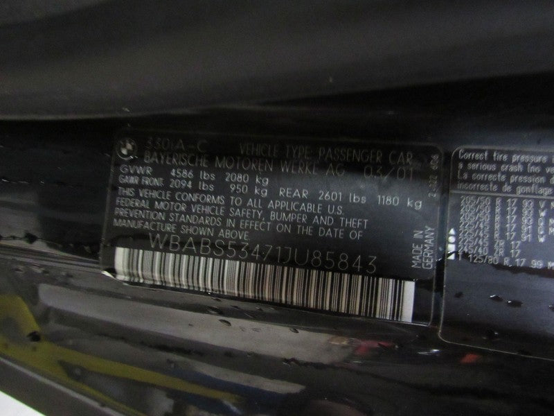 01-06 BMW 325 330 M3 2DR Automatic AC A/C Heater Climate Control