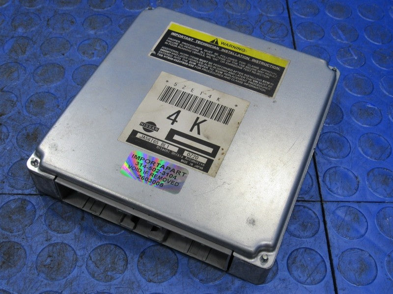02 Nissan Sentra 1.8L QG18DE AT ECU ECM PCM Engine Computer JA56T65 BL