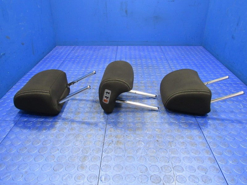 17-22 Kia Sportage Rear Seat 2nd Row Headrests Head Rest Set Cloth Bla