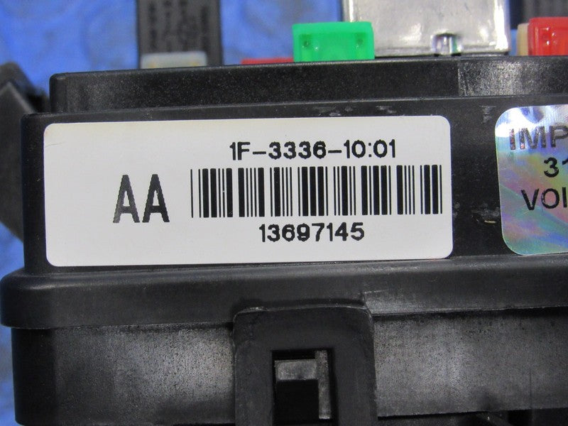 08-11 Cadillac DTS Buick Lucerne Cabin Under Seat  13697145 Fuse Relay