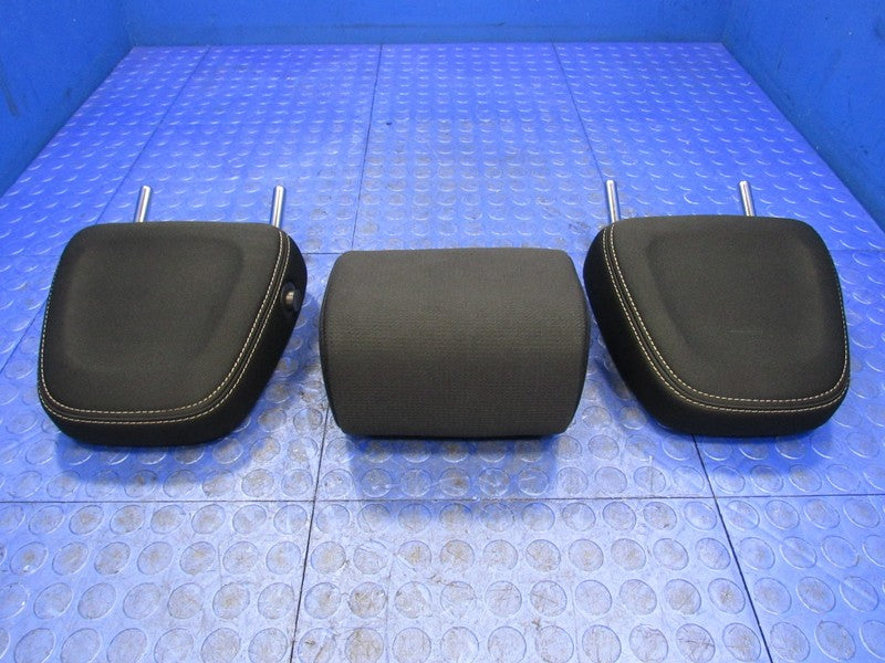 13-18 Toyota RAV4 Rear Seat 2nd Row Headrests Head Rest Set Cloth Blac