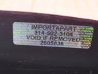 01-05 Mazda Miata MX5 MX-5 MT NB2 Center Console Armrest Cupholder Bla