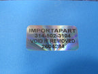 11-17 BMW X3 Alpine White III LH RH Windshield Molding Trim Set A-Pill