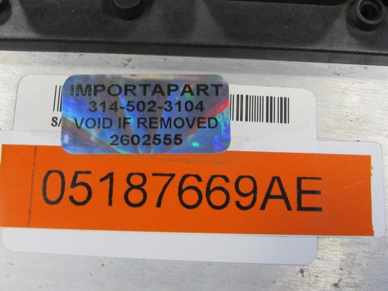 PROGRAMMED PLUG & PLAY 09 Jeep Wrangler JK 3.8L AT ECM 05187669AE 669 