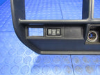 95-97 Land Cruiser LX450 FZJ80 Front Center Dash Radio Bezel Panel Ash