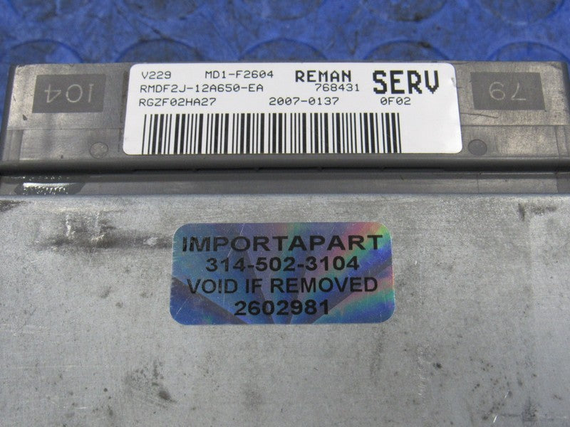06-07 Freestar Monterey 4.2L ECU ECM PCM Engine Computer RMDF2J-12A650