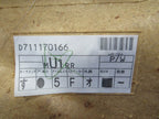 04-07 Lexus LX470 UZJ100 Rear Right RH Passenger Door Panel Grey Leath