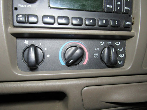 00-05 Ford Excursion Dash Mounted AC Heater Climate Control Panel