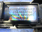 08-10 Jeep Grand Cherokee Light Woodgrain Radio Bezel Dash Trim Vents 