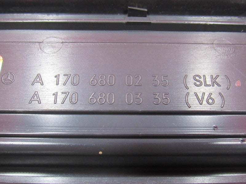 98-04 Mercedes SLK R170 Door Sill Kick Scuff Step Panel Plate Rail Set