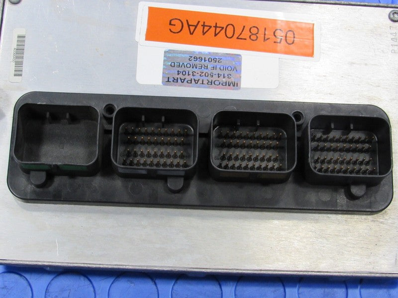 PROGRAMMED PLUG & PLAY 07 Grand Cherokee 3.7L 4X4 ECM 05187044AG 044 P