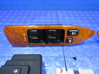 03-07 Lexus LX470 UZJ100 Console Shifter Door Bezel Cup Holder Woodgra