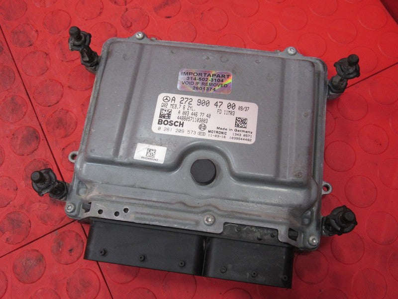 11 Mercedes-Benz E350 ECU ECM PCM Engine Computer UNLOCKED 272 900 47 