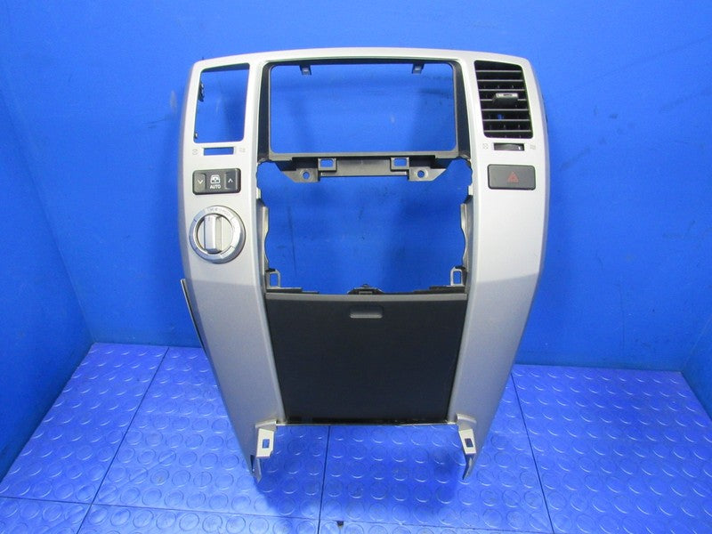 03-09 Toyota 4Runner Radio Heater Control Dash Bezel Surround Trim Sil
