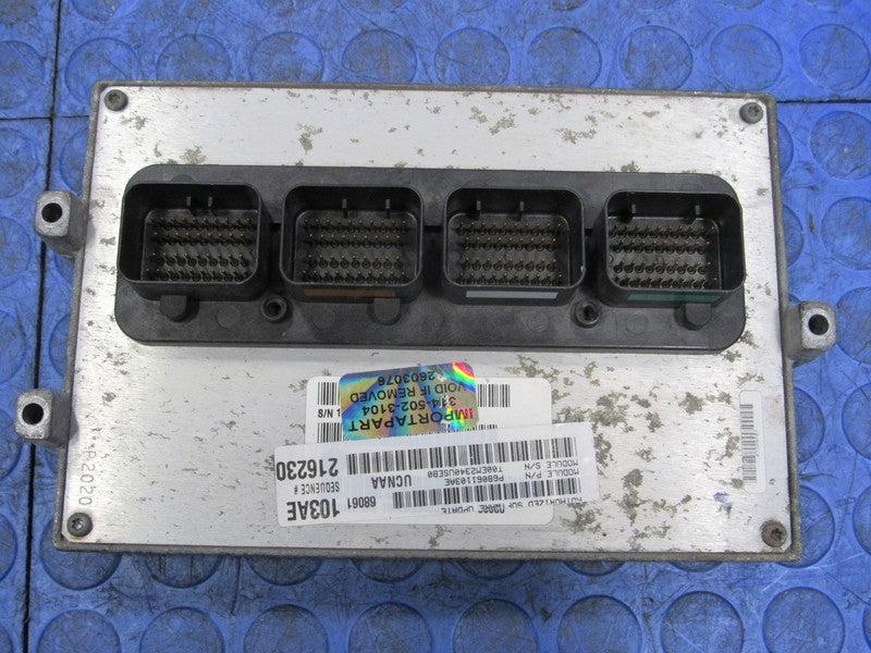 PROGRAMMED PLUG & PLAY 11 Dodge Ram Truck 4.7 ECU PCM 68061103AE 103 P