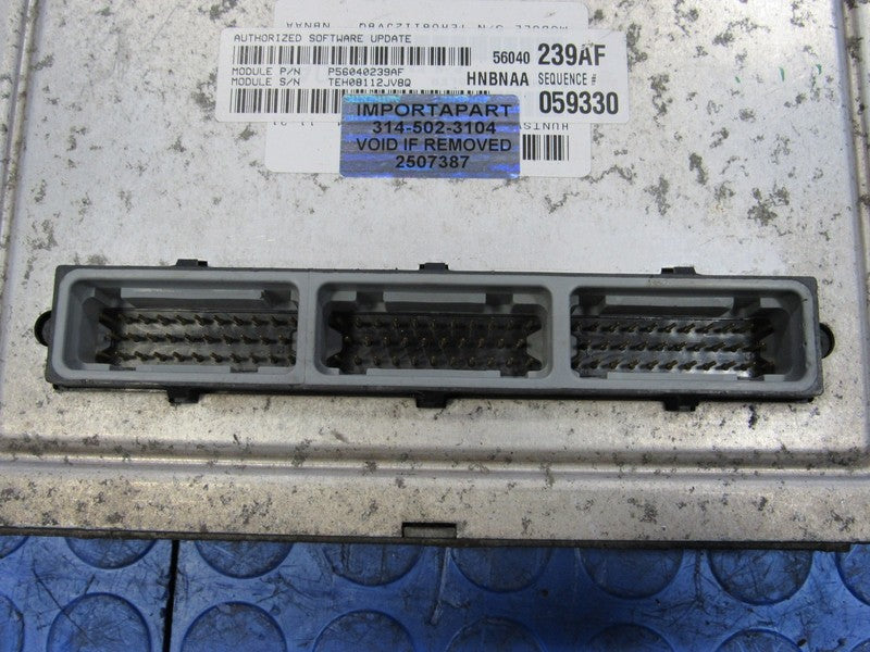 PROGRAMMED PLUG & PLAY 01 Dodge Dakota 4.7L AT ECM 56040239AF 239 PROG