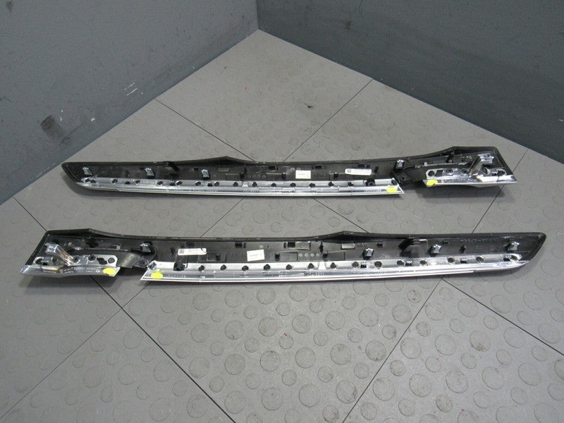 09-15 BMW 7 series F01 Interior Console Door Dash Trim Panel Set Fine 