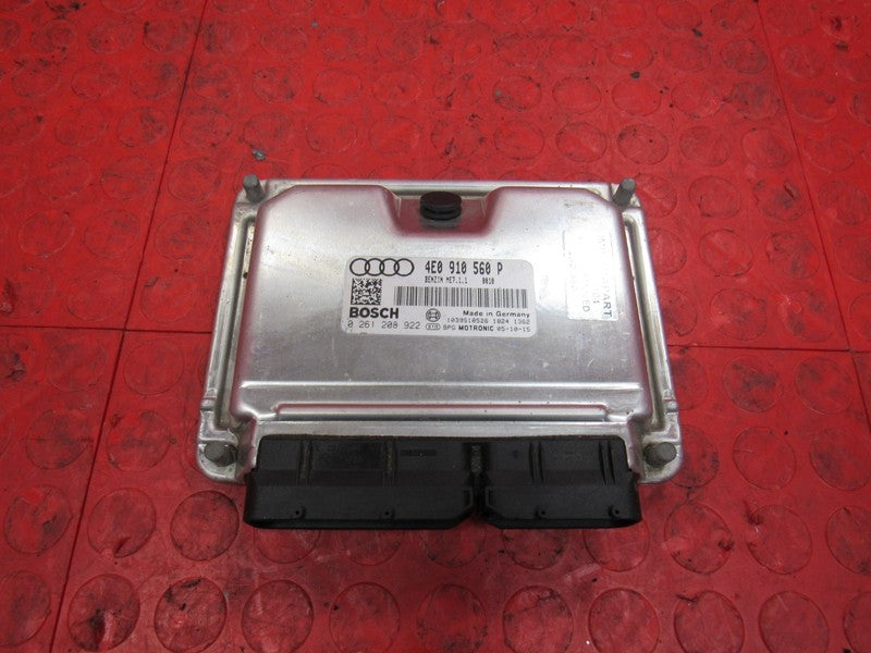 06 Audi A8 Quattro 4.2L ECU ECM PCM Engine Control Computer 4E0 910 56
