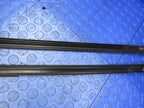99-02 BMW Z3 Coupe Roof Trim Drip Rail Rain Gutter Left Right Pair Bla