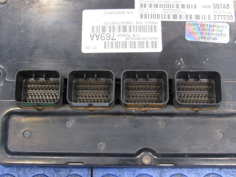 PROGRAMMED PLUG & PLAY 03-04 Concorde Intrepid 3.5 ECM 507 04896507AB 