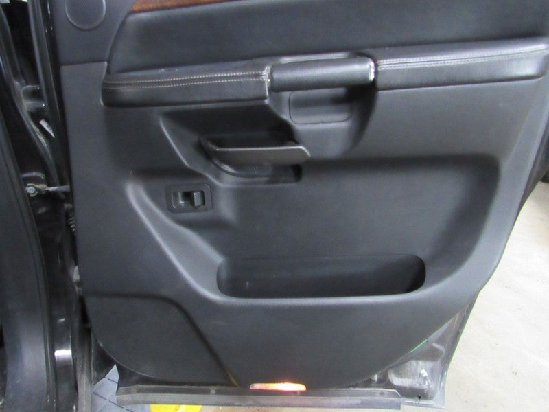 10-14 Nissan Armada Right RH Passenger Side Rear Door Trim Panel Black