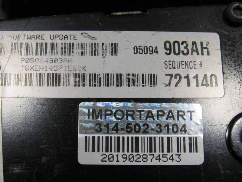 PROGRAMMED PLUG & PLAY 07 300 Charger 2.7L ECM PCM Computer 903 050949