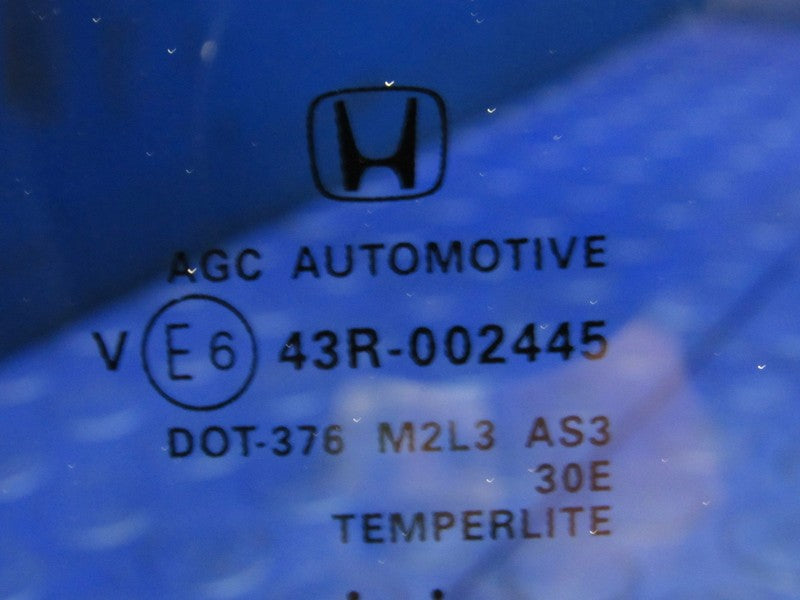 12-15 Honda Civic Si EX EX-L Sedan Sunroof Moonroof Sun Moon Roof Glas