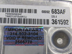 PROGRAMMED PLUG & PLAY 12 Dodge Journey 3.6L AT ECM 68092683AF 683 PRO