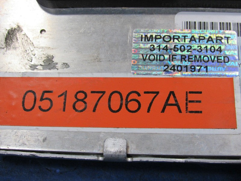 PLUG & PLAY 06 Charger Magnum 300 3.5 AWD Engine Computer ECU 05187067