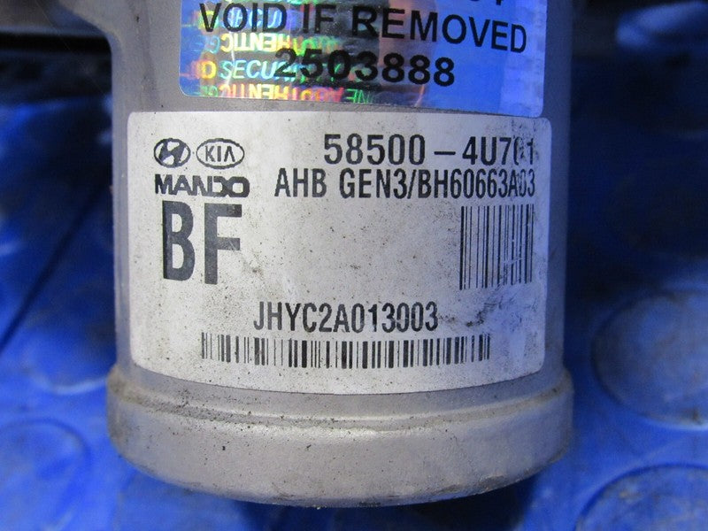 14-16 Kia Optima Hybrid 2.4L FWD ABS Anti-Lock Brake Pump 58500-4U701 