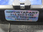 98-04 Toyota Tacoma Center Dash Climate Control Radio Bezel Trim Black