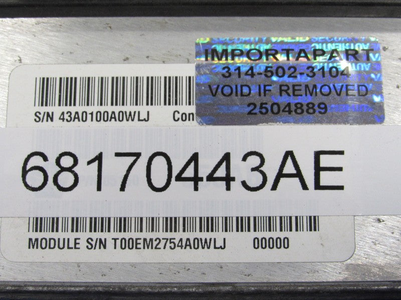 PLUG & PLAY 13 Dodge Durango 3.6L AWD Engine Computer ECU 68170443 PRO