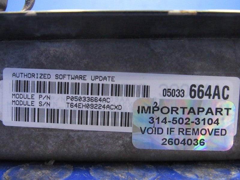 PROGRAMMED PLUG & PLAY 02 Chrysler PT Cruiser 2.4 AT ECM 05033664AC 66