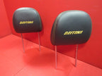 06 Dodge Charger Daytona RT Top Banana Front Set Seat Headrest Black/Y